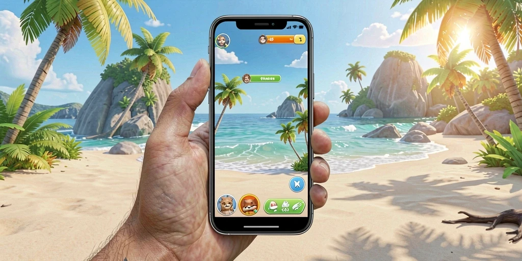 Screenshot menampilkan gameplay santai dan menyenangkan di 33L.