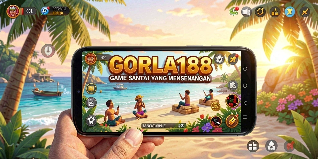 Tampilan gameplay seru dan penuh warna dari CORLA188.