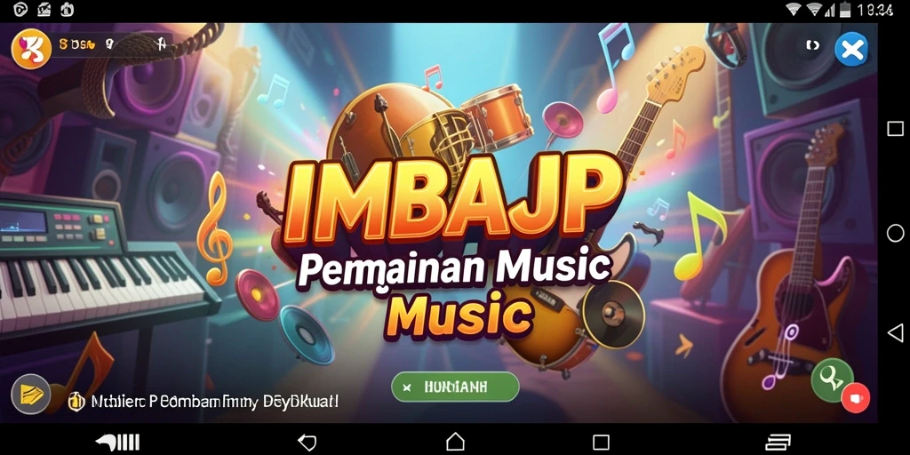 Tangkapan layar IMBAJP menampilkan pengalaman bermain musik yang seru.