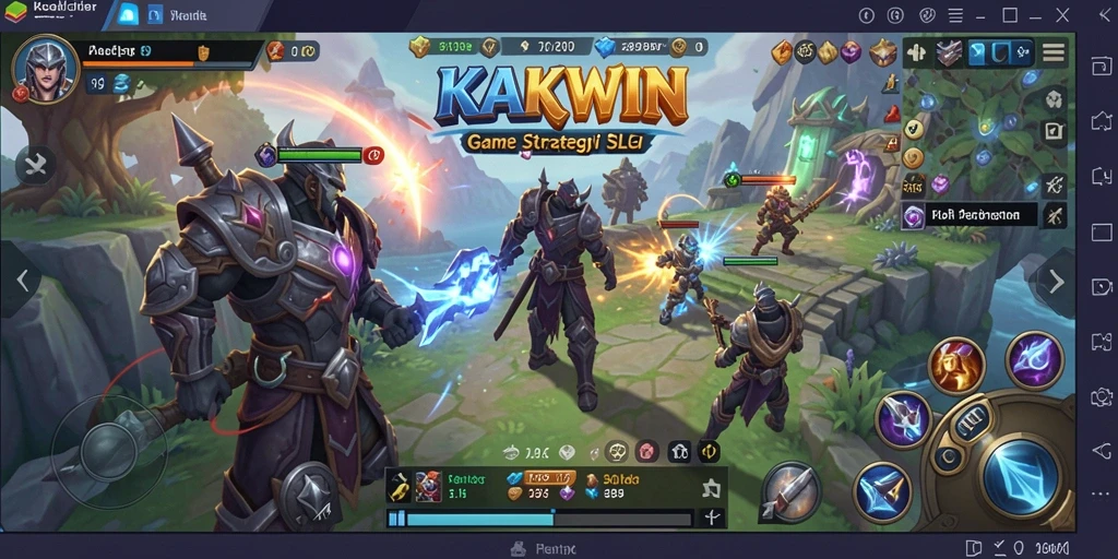 Tampilan gameplay KAKWIN yang menarik dan interaktif.