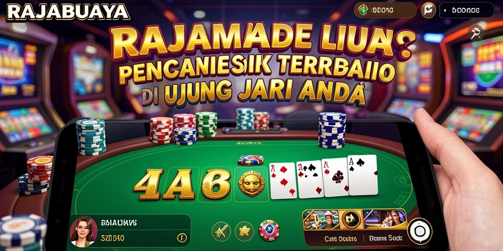 Tampilan gameplay Live Casino RAJABUAYA yang mendebarkan dan interaktif.