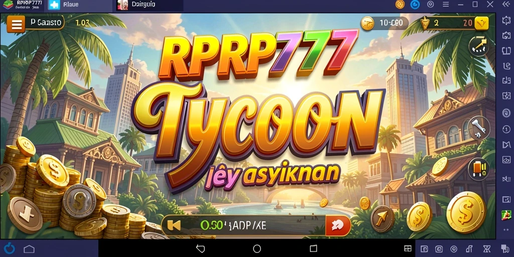 Tampilan gameplay RPRP777 yang penuh strategi Tycoon.